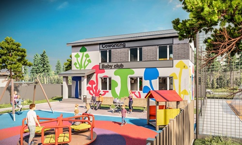 Детская площадка и Babyclub