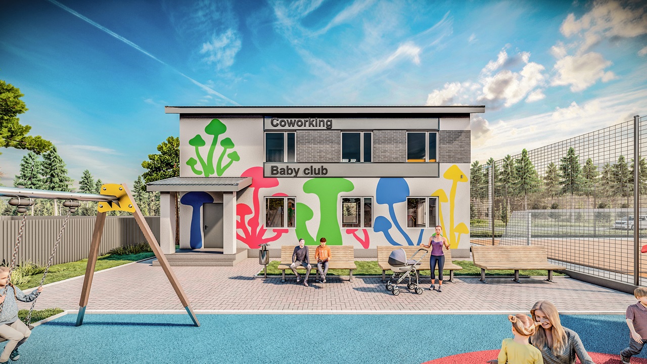 Детский центр 118,70м²